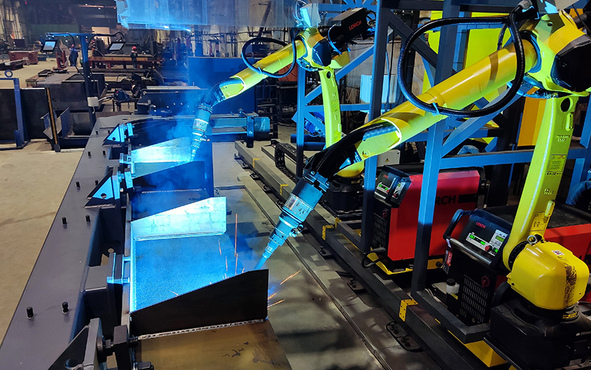 Robotic Welding Civil Infrastructure Projects